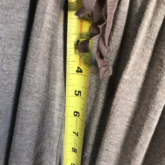 Max Studio Sleeveless Cowl Neck Jumpsuit Wide Leg  Pocket Stretch Pant Neutral - Picture 14 of 16